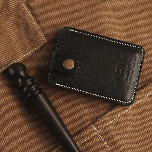 Slim Leather Wallet, Handcrafted to fit your minimalist lifestyle