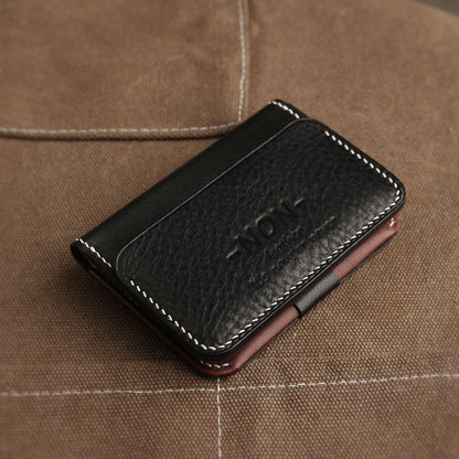 WALLET BIFOLD 2 - BLACK & BORWN